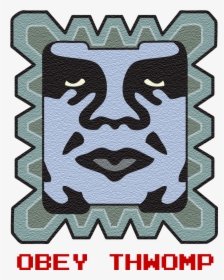 Obey Thwomp - Andre The Giant Graphic, HD Png Download, Transparent PNG