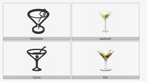 Transparent Martini Glass Png - Martini Glass, Png Download, Transparent PNG