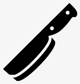 Butcher Knife Svg Png Icon Free Download - Butcher Knife Icon, Transparent Png, Transparent PNG