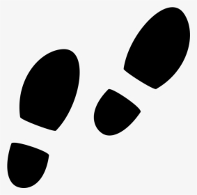 File - Footsteps Icon - Svg - Wikimedia Commons - Transparent Background Step Icon, HD Png Download, Transparent PNG