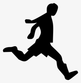 Png Soccer Man - Football Player Silhouette Transparent, Png Download, Transparent PNG