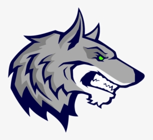 West Lake Middle School Wolves - Wolf Mascot Logo Png, Transparent Png, Transparent PNG