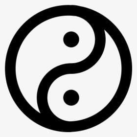 Yin Yang Icon - More Information Icon Png, Transparent Png, Transparent PNG