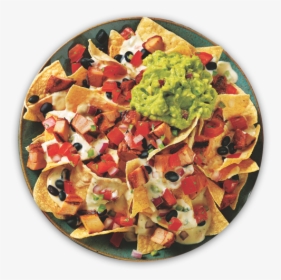 Nachos In A Tortilla Bowl - Qdoba Food, HD Png Download, Transparent PNG