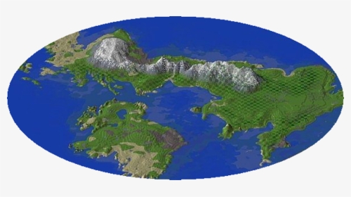Minecraft Topographic Map, HD Png Download, Transparent PNG