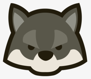 Cute Cartoon Wolf Head, HD Png Download, Transparent PNG