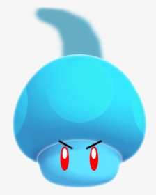 Super Mario Galaxy Spring Mushroom, HD Png Download, Transparent PNG