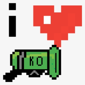 Ko Cannon Terraria Clipart , Png Download - Disney Bow Made Out Of Perler Beads, Transparent Png, Transparent PNG