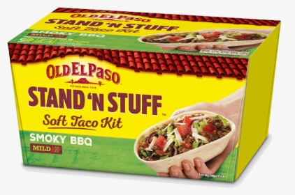 Smoky Bbq Sns Soft Taco Kit Mild - Old El Paso Stand And Stuff, HD Png Download, Transparent PNG