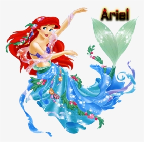 Ariel Png Download - Transparent Background Disney Princess Clipart, Png Download, Transparent PNG