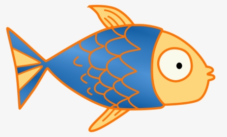 Hal Cliparts - Clipart Cute Fish, HD Png Download, Transparent PNG