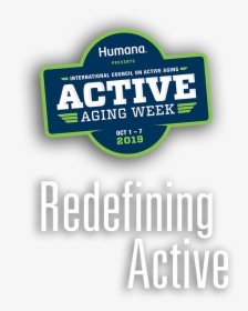 Active Aging Week 2019, HD Png Download, Transparent PNG
