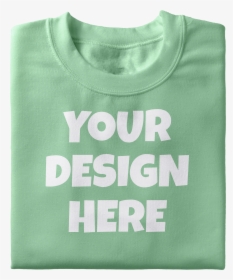 Folded Tshirt Mockups-12 - Blouse, HD Png Download, Transparent PNG