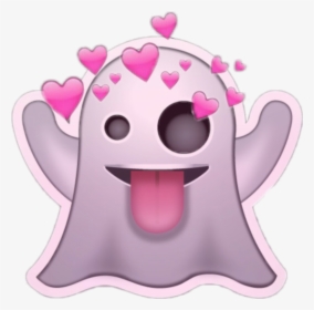 Heart Stickeremoji Tumblr Emojiedit - Emoji De Fantasma, HD Png Download, Transparent PNG