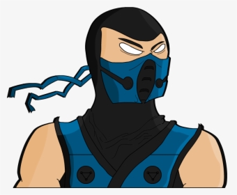 Sub-zero - Cartoon, HD Png Download, Transparent PNG