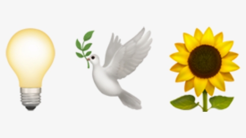 Transparent Cute Emojis Png - Sunflower Emoji Png Ios, Png Download, Transparent PNG