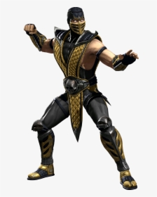 Mortal Kombat Vs - Scorpion Mortal Kombat Characters, HD Png Download, Transparent PNG