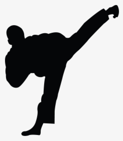 Karate, Sidekick, Muay Thai, Thai Boxing, Martial Arts - Tae Kwon Do Clip Art, HD Png Download, Transparent PNG