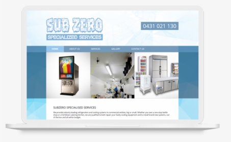 - Sub Zero Header - Online Advertising, HD Png Download, Transparent PNG