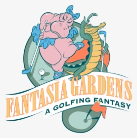 Fantasia Gardens Miniature Golf - Fantasia Gardens Mini Golf Logo, HD Png Download, Transparent PNG
