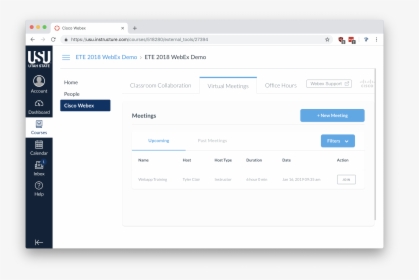 Webex Within Canvas With The Join Button Displayed - Окно Свойства Программы, HD Png Download, Transparent PNG