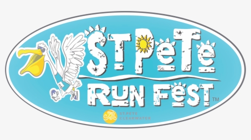 St Pete Run Fest Logo, HD Png Download, Transparent PNG