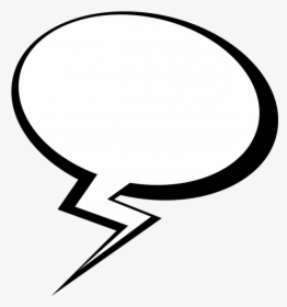 Speech Bubble Png Transparent Image - Comic Transparent Background Comic Speech Bubble Transparent, Png Download, Transparent PNG