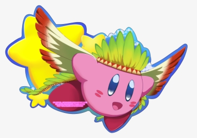 #wingkirby, My Favorite #kirby #nintendo #fanart #hal - Cartoon, HD Png Download, Transparent PNG