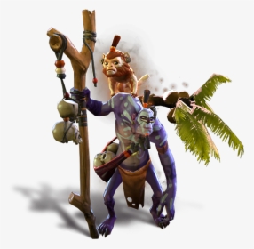 Witch Doctor Png - Immortal Witch Doctor Dota 2, Transparent Png, Transparent PNG