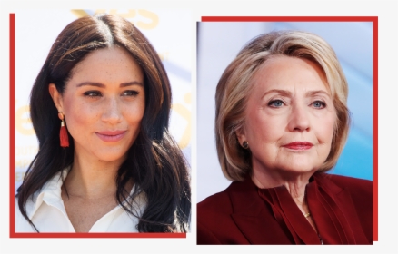 Hillary Clinton And Meghan Markle - Meghan Markle, HD Png Download, Transparent PNG