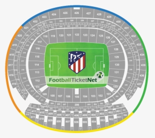 Wanda Metropolitano Seating Map, HD Png Download, Transparent PNG