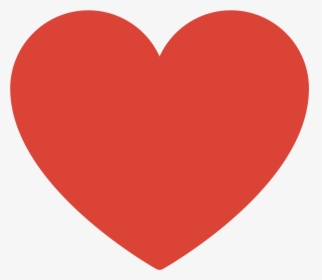 Emoji Heart - Red Heart Transparent Background, HD Png Download, Transparent PNG