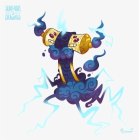 Storm Elemental Storm Elementals Are Pretty Much Perky - Illustration, HD Png Download, Transparent PNG