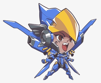 Overwatch Pharah Cute Spray Clipart , Png Download - Overwatch Pharah Cute Spray, Transparent Png, Transparent PNG