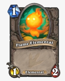 Flame Elemental Hearthstone, HD Png Download, Transparent PNG