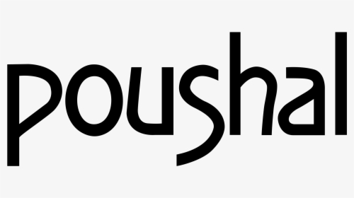 Poushal Logo Png Transparent - Black-and-white, Png Download, Transparent PNG