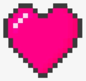 Pixels Heart Kawaii Cute Japan Kpop Aesthetic - Black Pixel Heart Png, Transparent Png, Transparent PNG