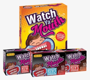Adult Game Bundle - Watch Your Mouth Board Game, HD Png Download, Transparent PNG