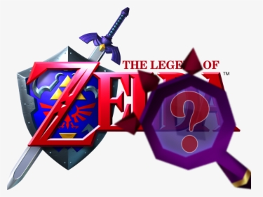Zelda Ocarina Of Time 3d Logo, HD Png Download, Transparent PNG