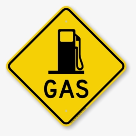 Clip Art Gas Station Symbols - Winding Road Sign Png, Transparent Png, Transparent PNG