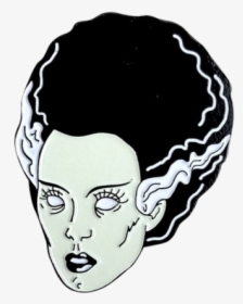 Bride Of Frankenstein Pin - Bride Of Frankenstein Transparent, HD Png Download, Transparent PNG