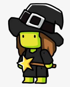 Scribblenauts Witch Clip Arts - Scribblenauts Witch, HD Png Download, Transparent PNG