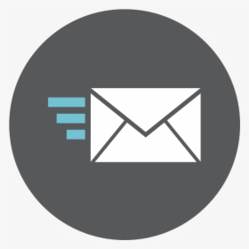 Email Marketing Large - Gmail Logo Black & White, HD Png Download, Transparent PNG