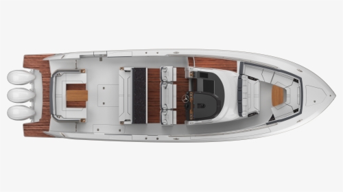 43 Ls Exterior Plan View Without Hardtop - Luxury Yacht, HD Png Download, Transparent PNG
