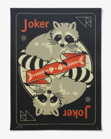 Raccoon Poster - Retro Racoon Poster, HD Png Download, Transparent PNG