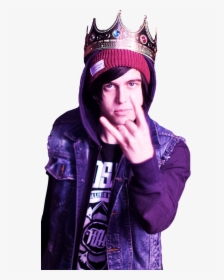Kellin Quinn With A Crown, HD Png Download, Transparent PNG