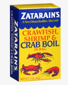 Crawfish Shrimp And Crab Boil In A Bag - Zatarans Crab Boil, HD Png Download, Transparent PNG