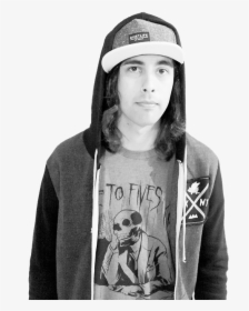 Vic Fuentes Black And White, HD Png Download, Transparent PNG