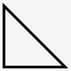 Right Triangle Png - Right Angled Triangle Shape, Transparent Png, Transparent PNG