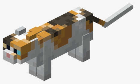 Minecraft Cat - Minecraft 1.14 Calico Cat, HD Png Download, Transparent PNG